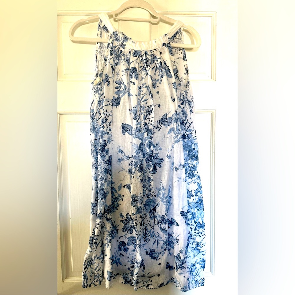 Beautiful linen halter dress